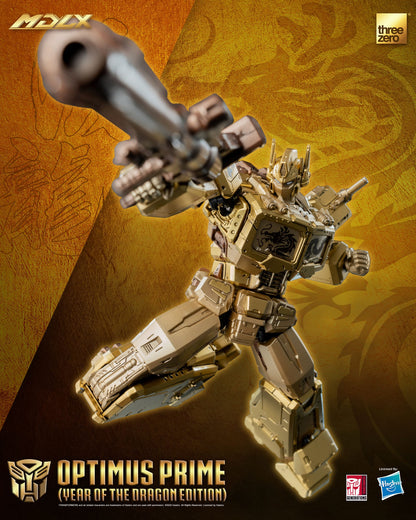 Threezero Transformers MDLX Action Figure Optimus Prime (Year of the Dragon Edition) 18 cm