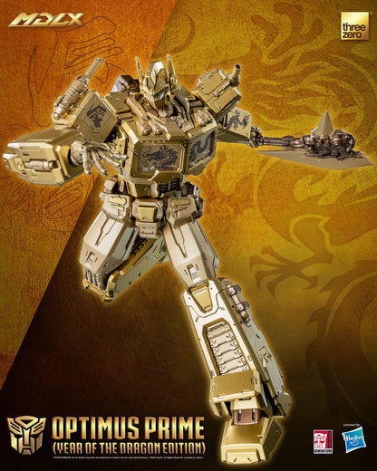 Threezero Transformers MDLX Action Figure Optimus Prime (Year of the Dragon Edition) 18 cm