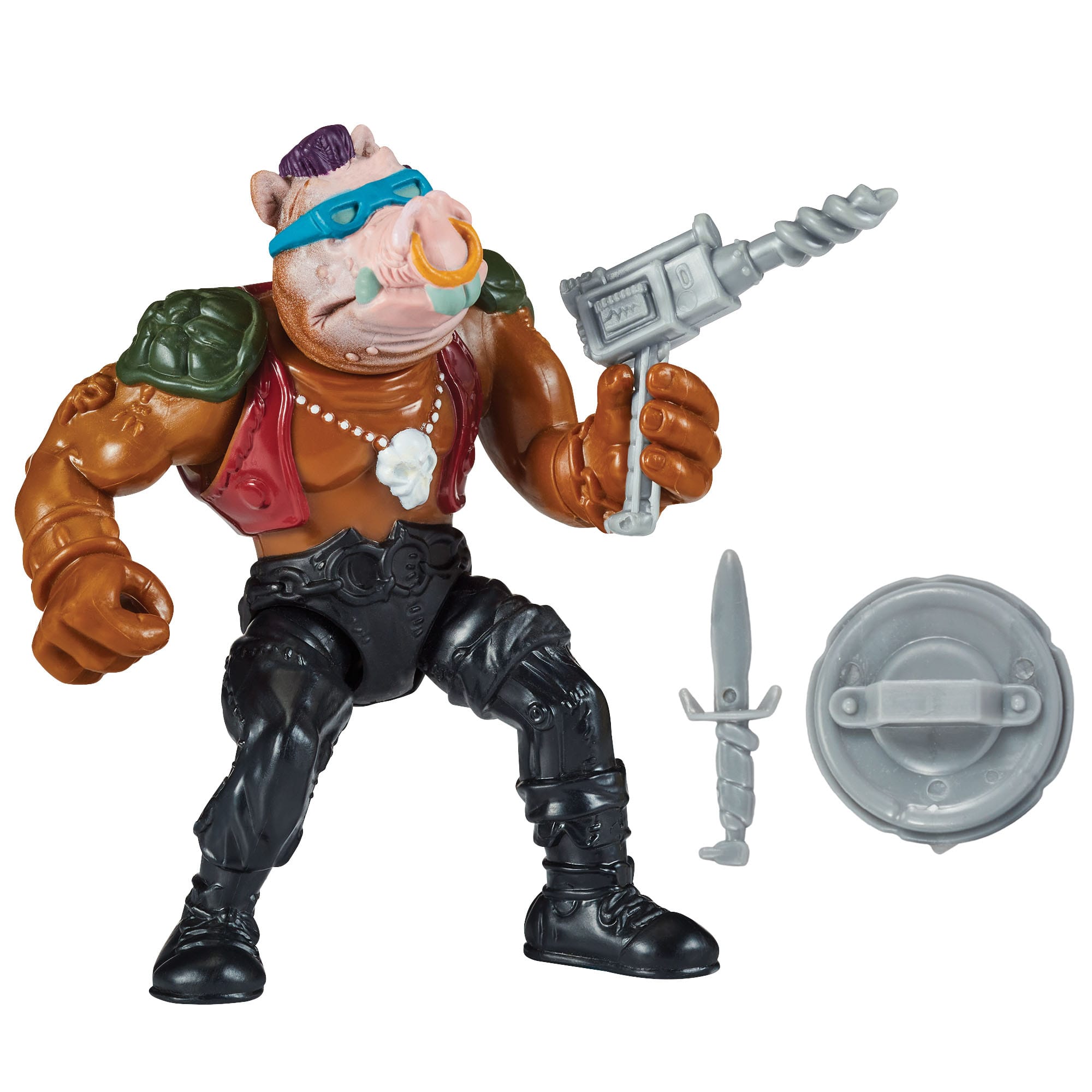 TMNT Michelangelo outlet vs Bebop Action Figures