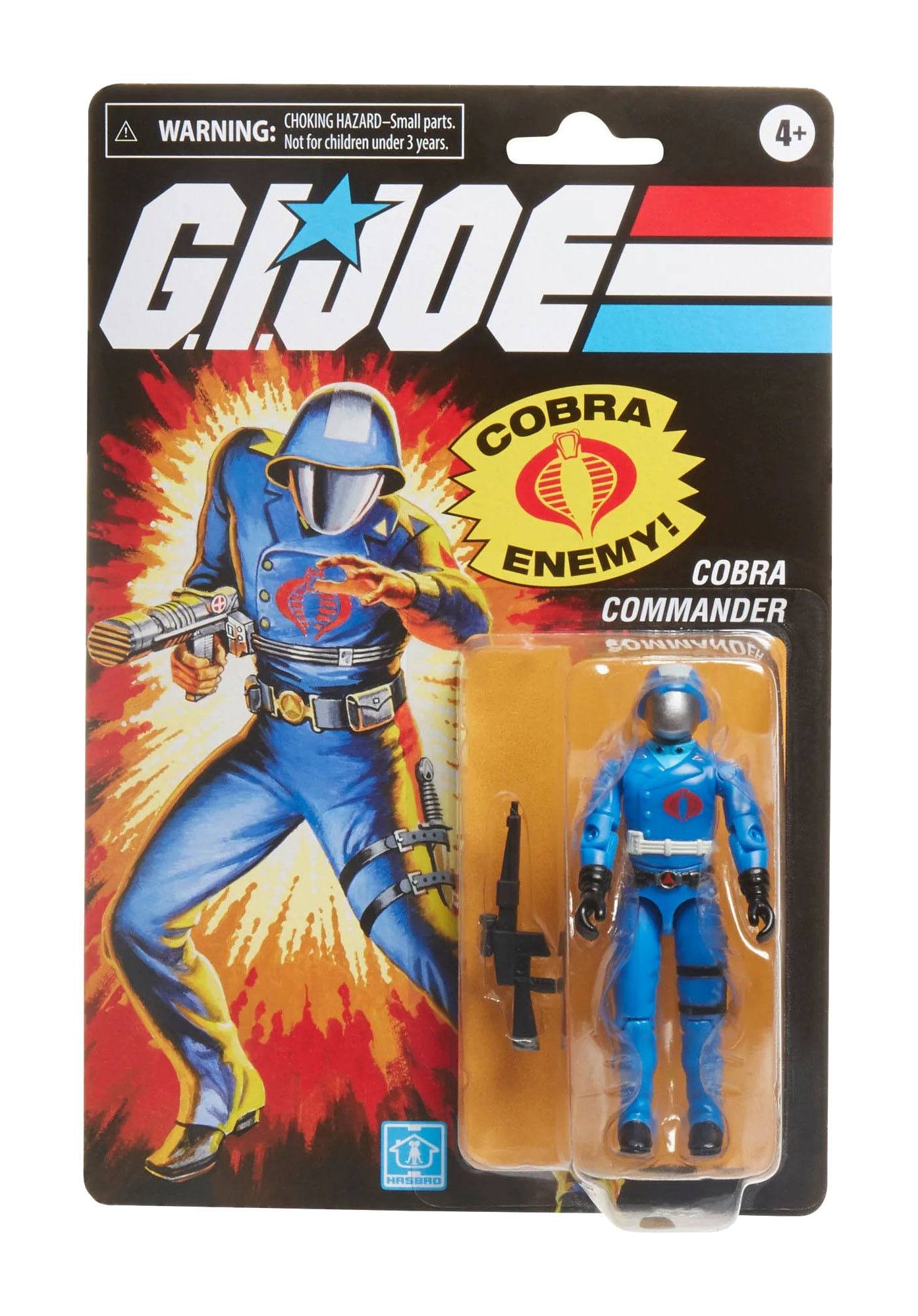 G.I. Joe Retro Collection Duke Vs. Cobra Commander (O-Ring) Retro Vintage Hasbro