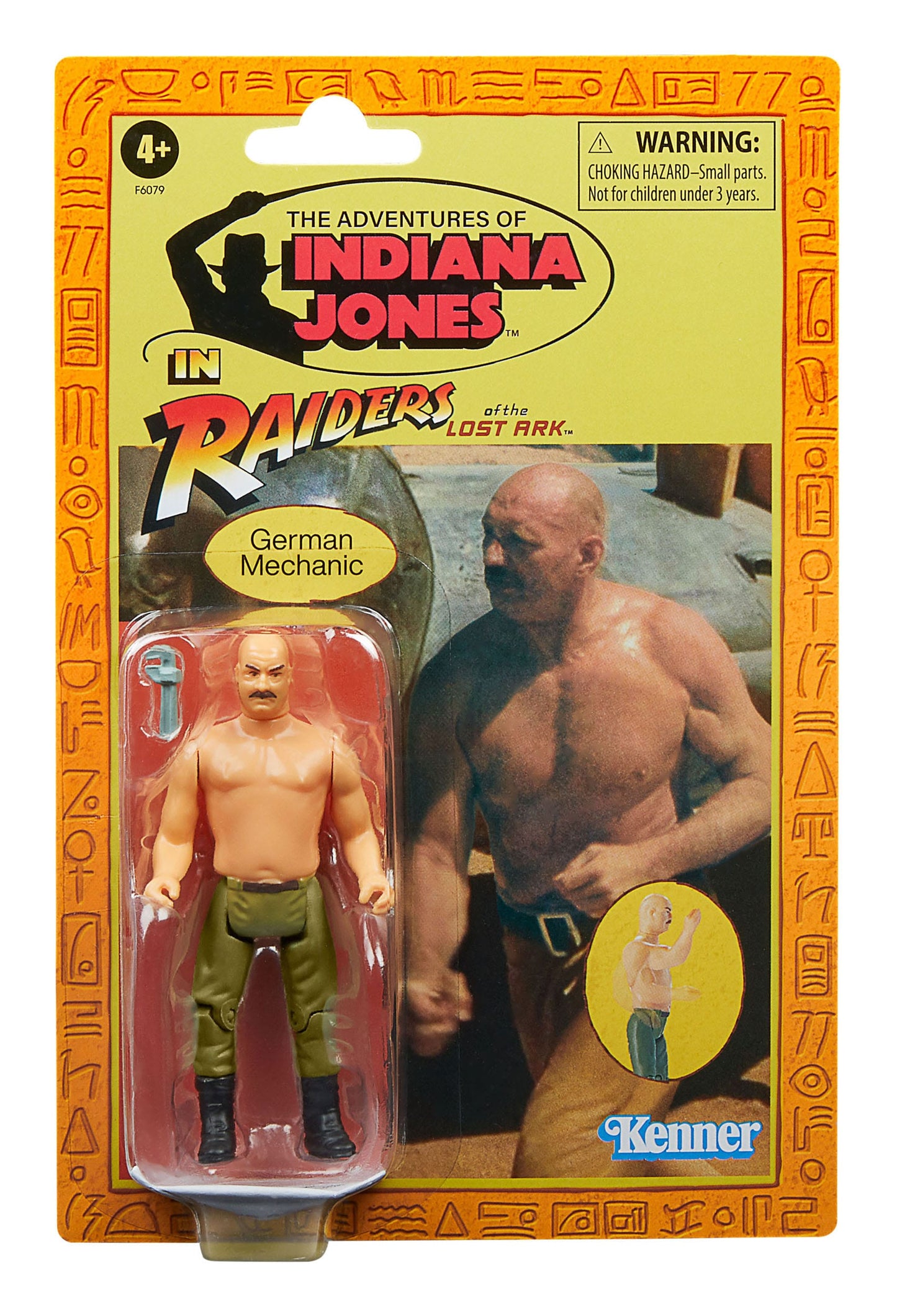 Indiana Jones Retro Collection German Mechanic Action Figure - Raiders of The Lost Ark