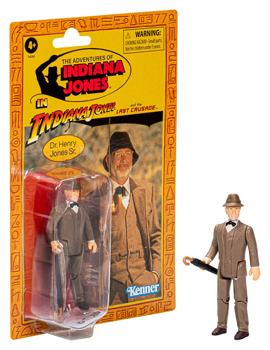 Indiana Jones Retro Collection Dr. Henry Jones Action Figure - The Last Crusade