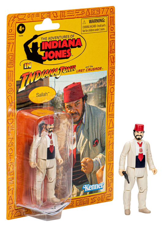 Indiana Jones Retro Collection Sallah Action Figure - The Last Crusade