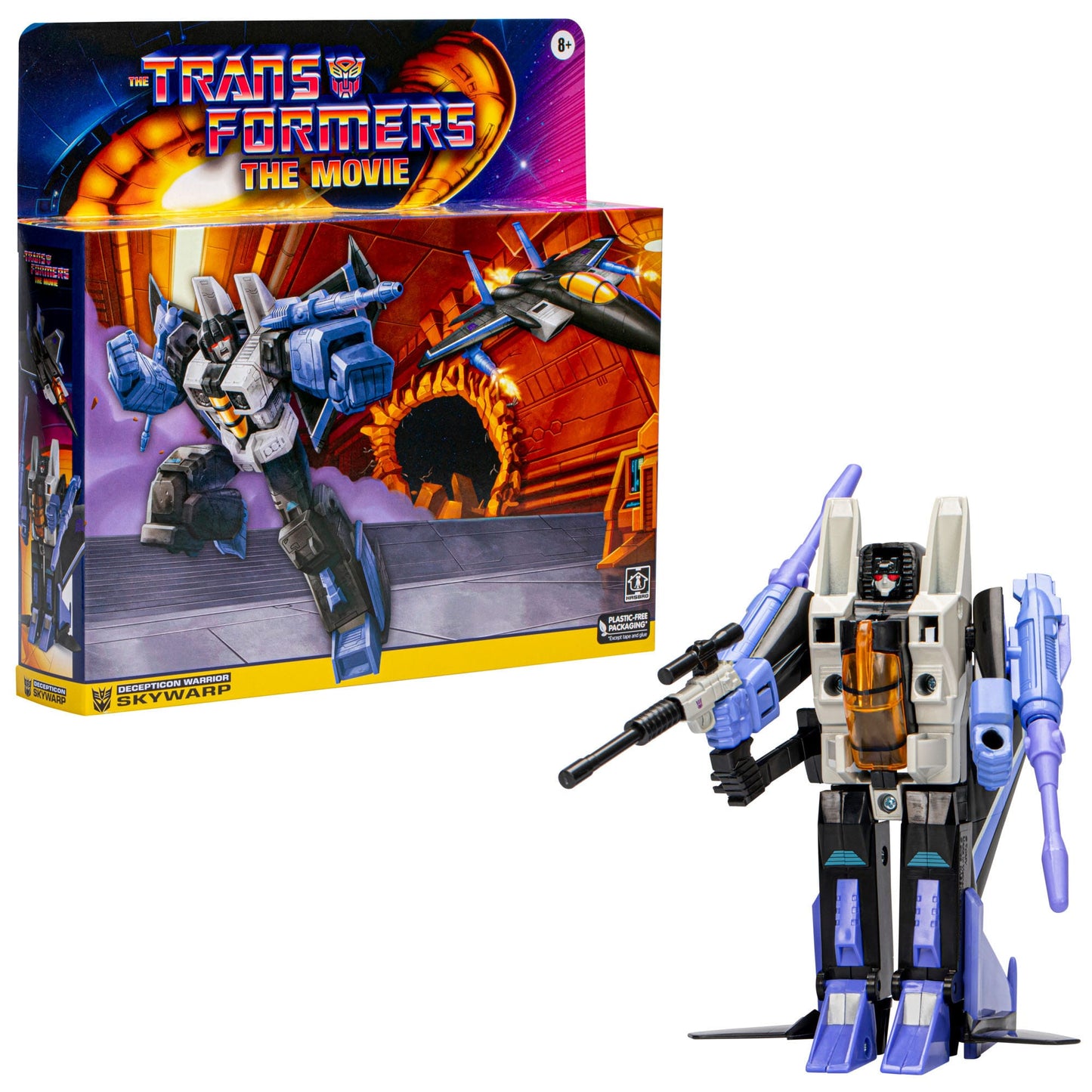 Transformers The Movie Skywarp HASBRO Toys Retro G1 Figure