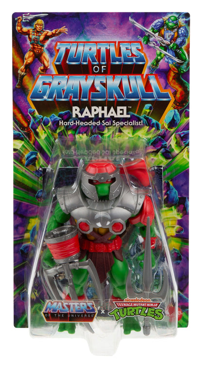 MOTU x TMNT: Turtles of Grayskull Raphael Action Figure