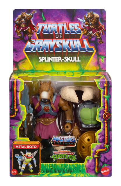 MOTU x TMNT: Turtles of Grayskull Deluxe Splinter-Skull Action Figure