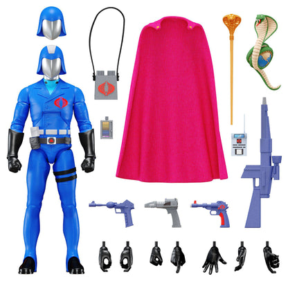 G.I. Joe Ultimates Action Figure Cobra Commander - Super 7