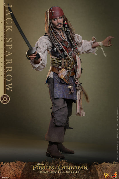 Hot Toys - Jack Sparrow - Deluxe Version - POTC - DMTNT -DX38 - 1:6 Scale Action Figure
