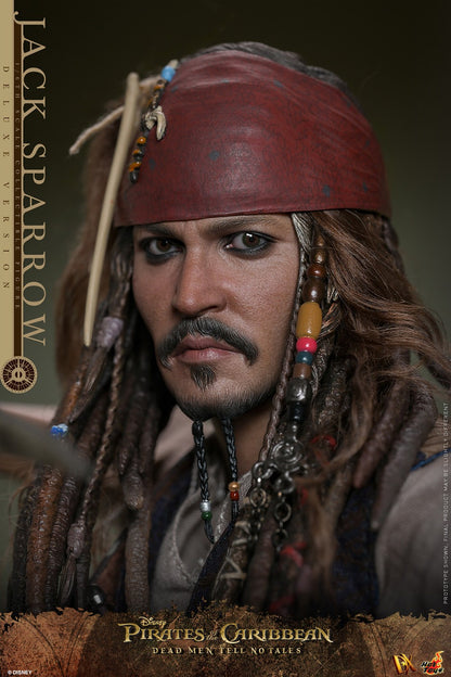 Hot Toys - Jack Sparrow - Deluxe Version - POTC - DMTNT -DX38 - 1:6 Scale Action Figure