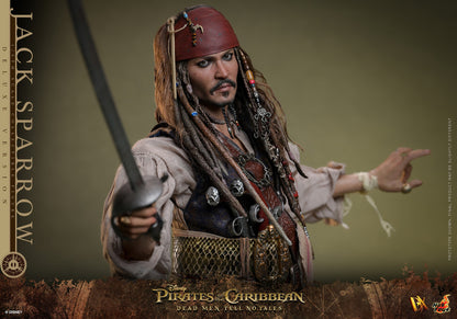 Hot Toys - Jack Sparrow - Deluxe Version - POTC - DMTNT -DX38 - 1:6 Scale Action Figure