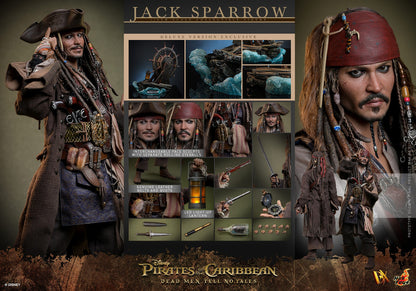 Hot Toys - Jack Sparrow - Deluxe Version - POTC - DMTNT -DX38 - 1:6 Scale Action Figure