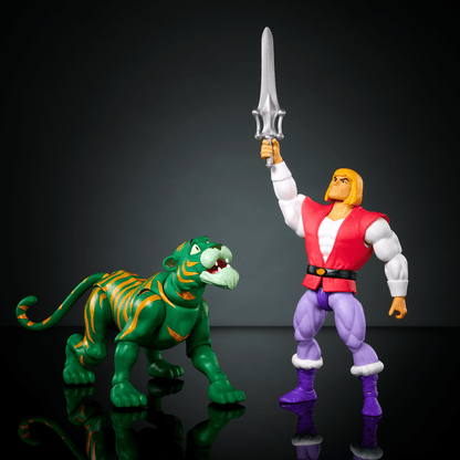 Masters Of The Universe Origins Action Figure 2-Pack Prince Adam & Cringer (Cartoon Collection) Mattel MOTU