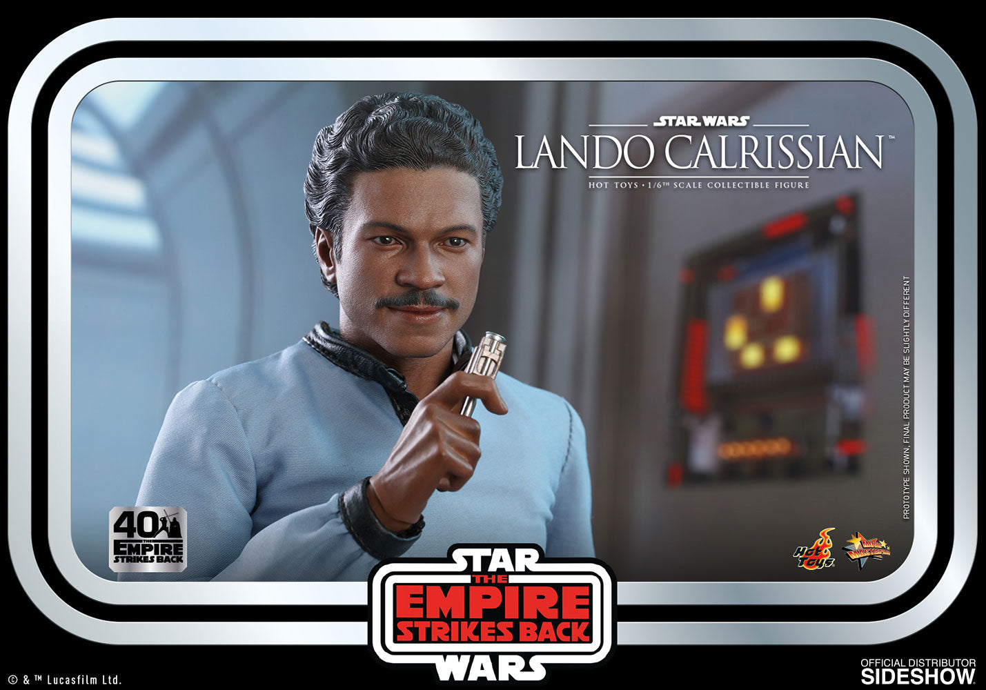 Hot Toys 1:6 -  Lando Calrissian - 40th Anniversary - MMS588 - Star Wars