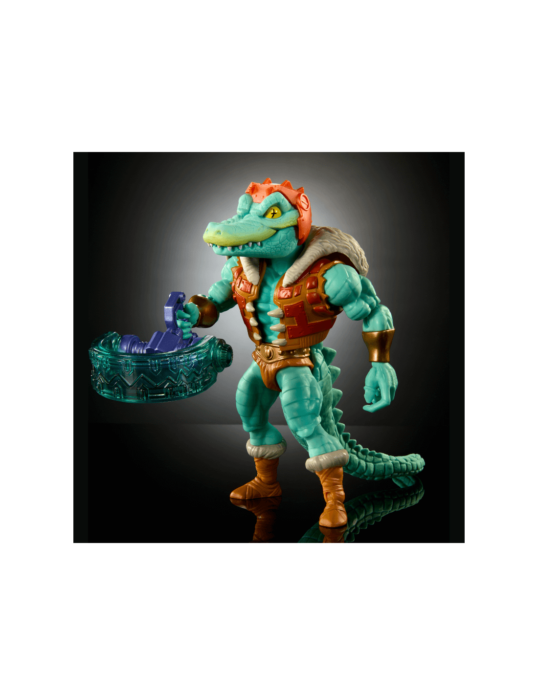 MOTU x TMNT: Turtles of Grayskull Leatherhead Deluxe Action Figure