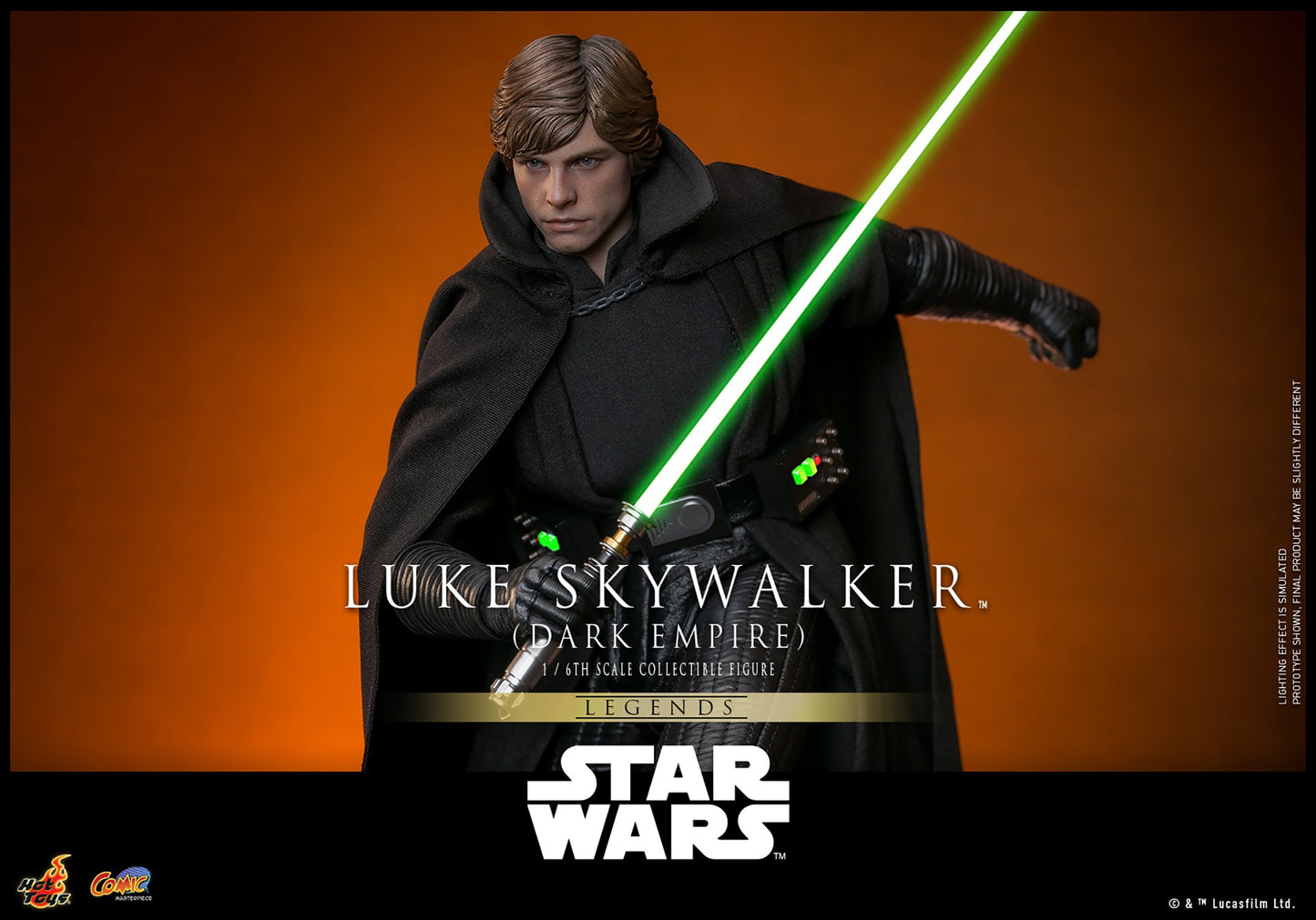 Hot Toys - Luke Skywalker (Dark Empire) - Star Wars - CMS019 - 1:6 Scale Action Figure - Damaged Packaging Sale
