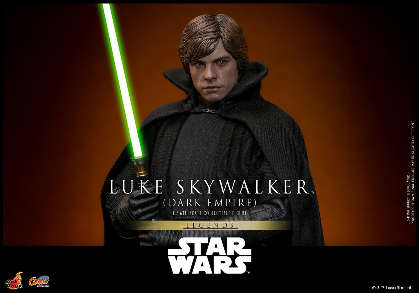 Hot Toys - Luke Skywalker (Dark Empire) - Star Wars - CMS019 - 1:6 Scale Action Figure - Damaged Packaging Sale