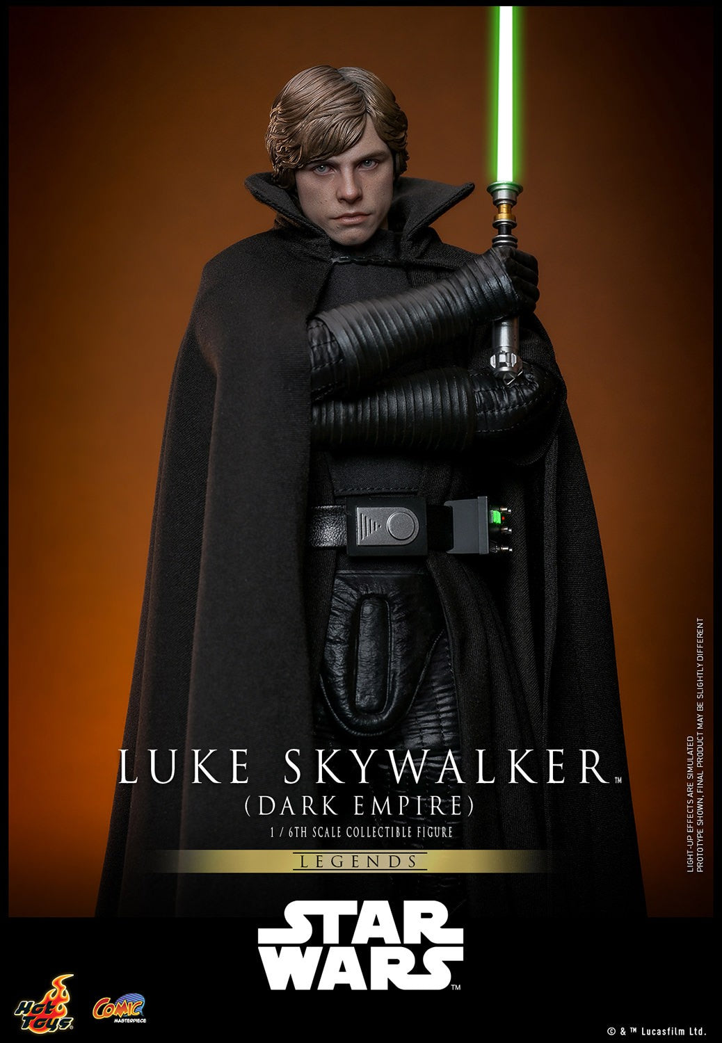 Hot Toys - Luke Skywalker (Dark Empire) - Star Wars - CMS019 - 1:6 Scale Action Figure - Damaged Packaging Sale