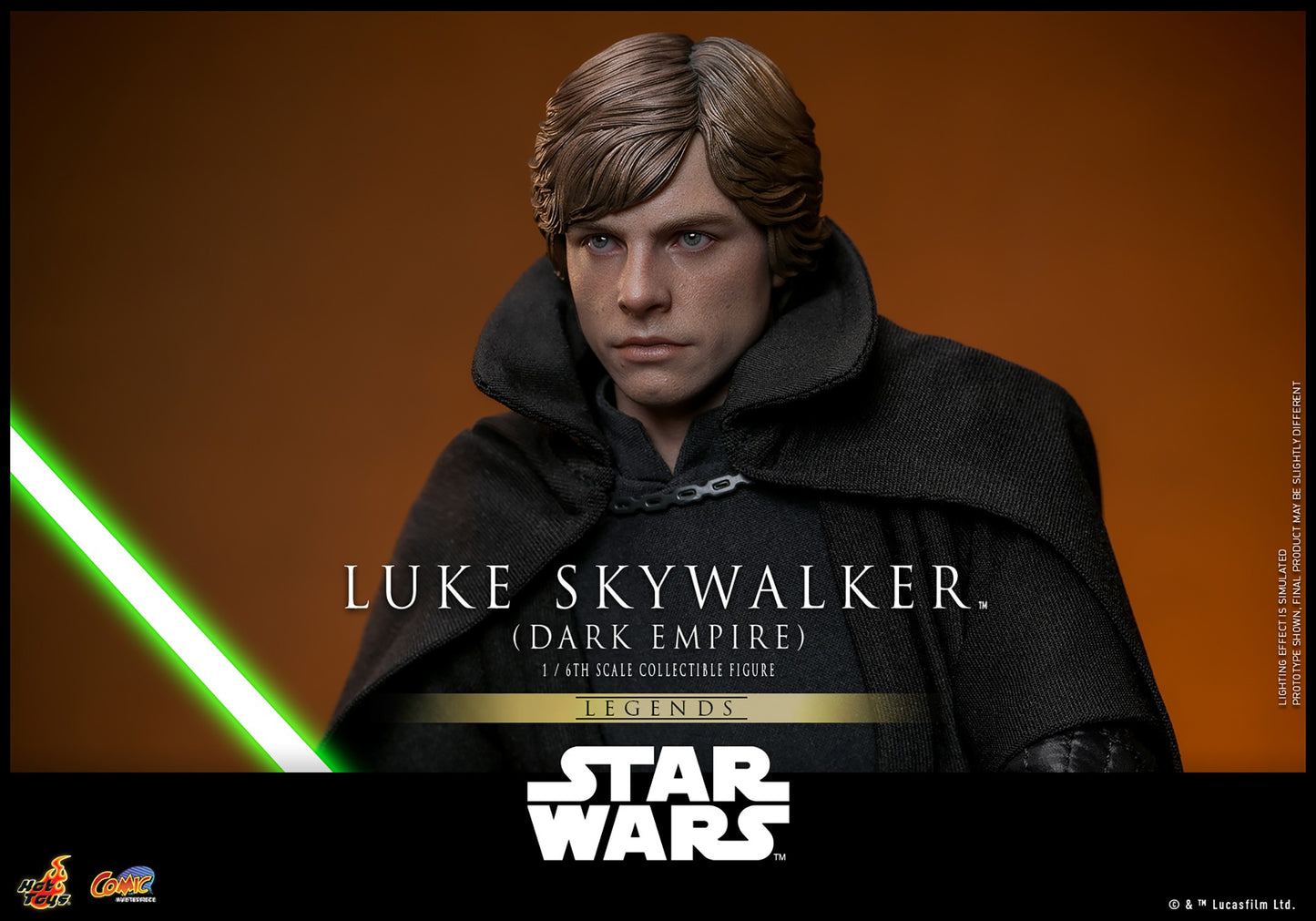 Hot Toys - Luke Skywalker (Dark Empire) - Star Wars - CMS019 - 1:6 Scale Action Figure - Damaged Packaging Sale