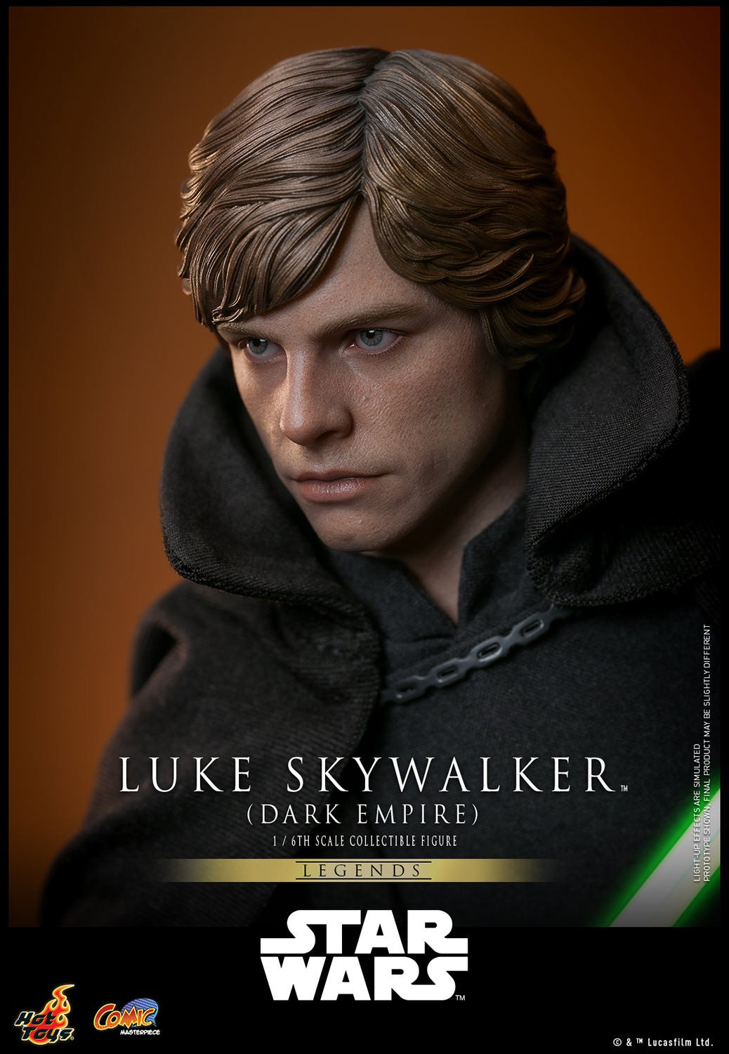 Hot Toys - Luke Skywalker (Dark Empire) - Star Wars - CMS019 - 1:6 Scale Action Figure - Damaged Packaging Sale