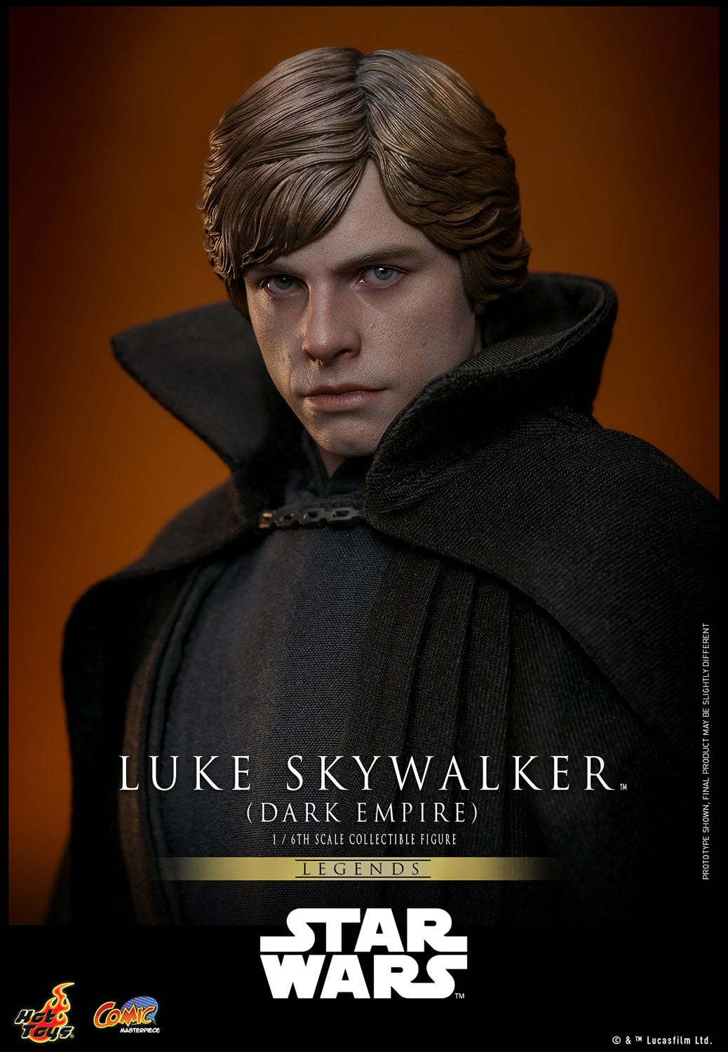Hot Toys - Luke Skywalker (Dark Empire) - Star Wars - CMS019 - 1:6 Scale Action Figure - Damaged Packaging Sale