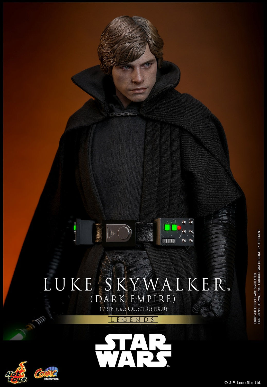 Hot Toys - Luke Skywalker (Dark Empire) - Star Wars - CMS019 - 1:6 Scale Action Figure - Damaged Packaging Sale