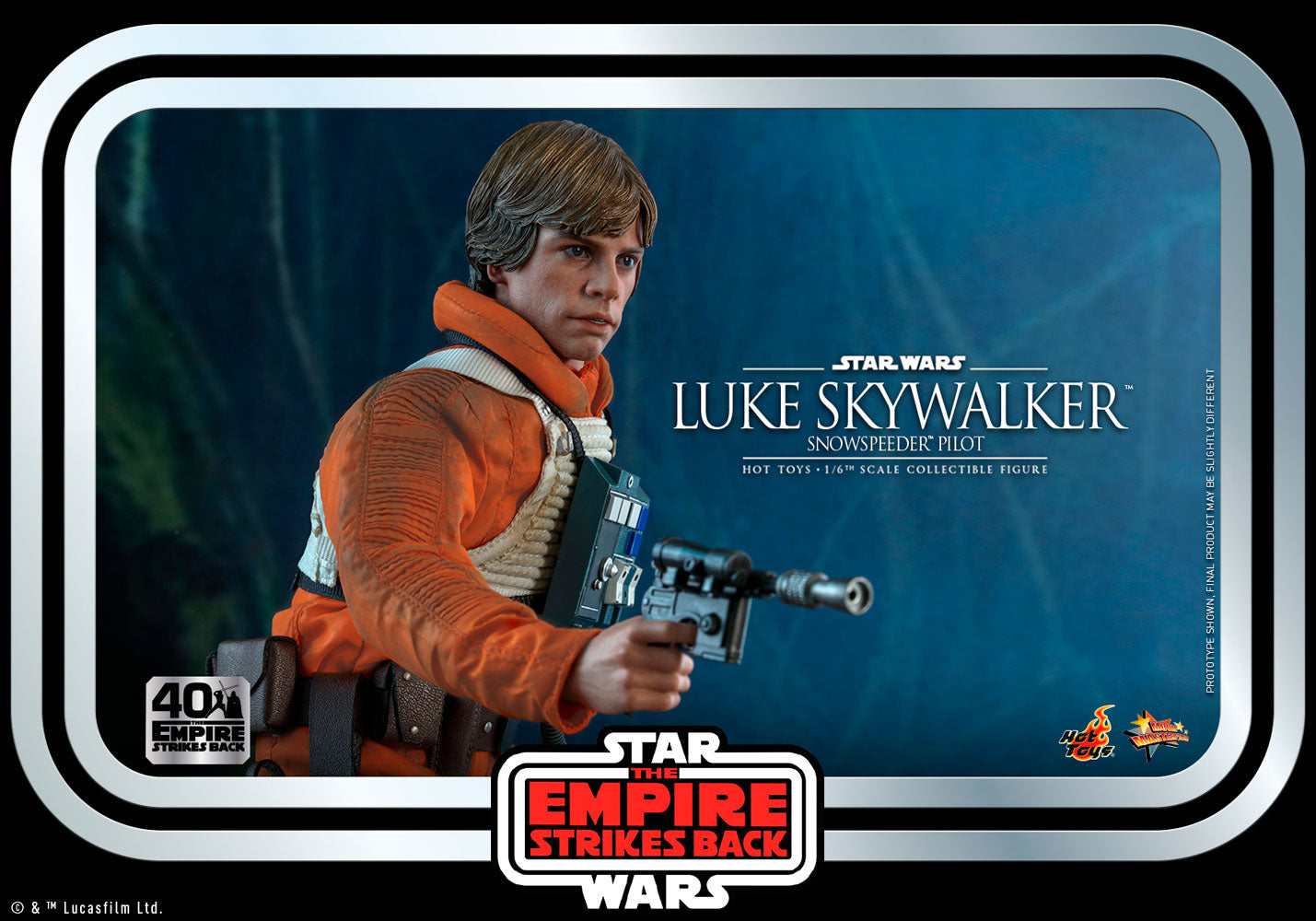 Hot Toys 1:6 Luke Skywalker Snowspeeder Pilot MMS585 Star Wars