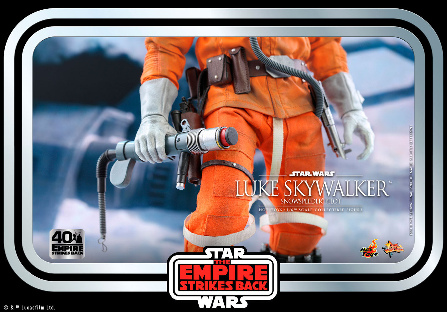 Hot Toys 1:6 Luke Skywalker Snowspeeder Pilot MMS585 Star Wars