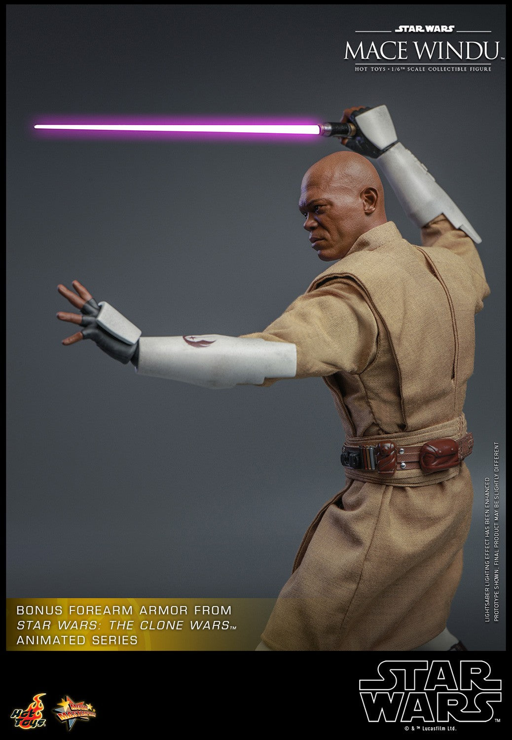 Hot Toys 1:6 - Mace Windu - Attack of The Clones - MMS681 - Star Wars