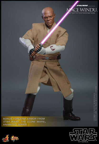 Hot Toys 1:6 - Mace Windu - Attack of The Clones - MMS681 - Star Wars