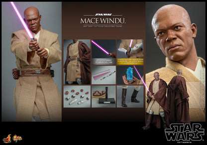 Hot Toys 1:6 - Mace Windu - Attack of The Clones - MMS681 - Star Wars