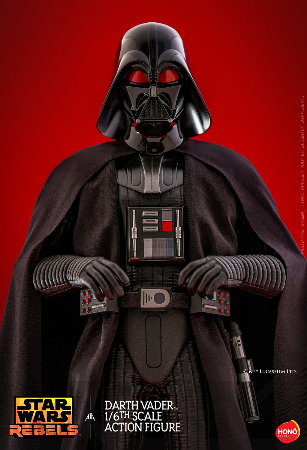 Hot Toys Hono Studios Darth Vader Star Wars Rebels 1/6 Scale Action Figure