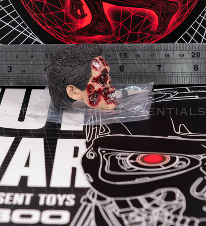 Present Toys T-800 extreme endoskeleton head 1/6 scale, photograph 50