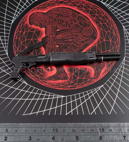 Present Toys Future Warrior T-800 SPAS-12 shotgun, original 1/6 scale accessory, view 2