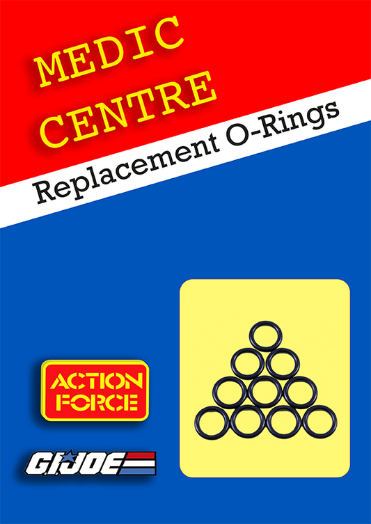 G.I. Joe / Action Force - Premium Grade Figure Restoration O-Rings (O-Ring) - (Set of 20 O-Rings)