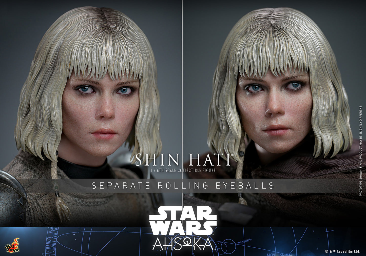 Hot Toys - Shin Hati - Star Wars: Ahsoka - TMS124 - 1:6 Scale Action Figure Set