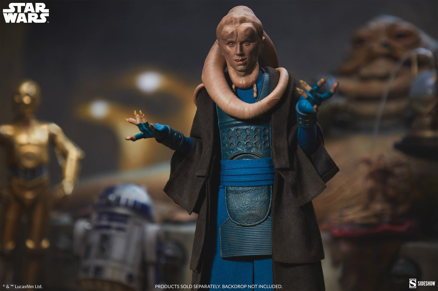 Star Wars - Bib Fortuna - Sideshow - Return of The Jedi - 1:6 Scale Action Figure