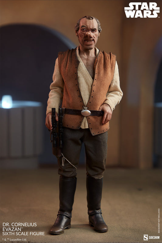Sideshow Dr Cornelius Evazan Sixth Scale Figure Star Wars A New Hope 1/6