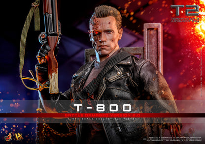 Hot Toys - T-800 Battle Damaged Version 2.0 - DX46 - 1:6 Scale - Terminator 2 - Action Figure