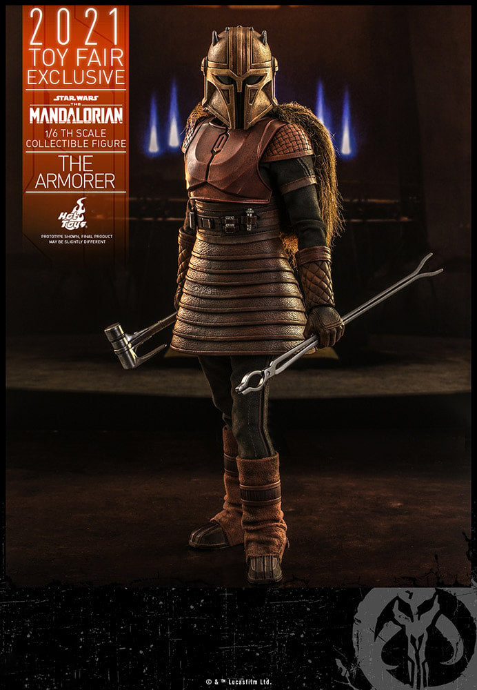 Hot Toys Star Wars - The Armorer - Mandalorian - 1:6 Scale Toy Fair Exclusive Set - TMS044 2