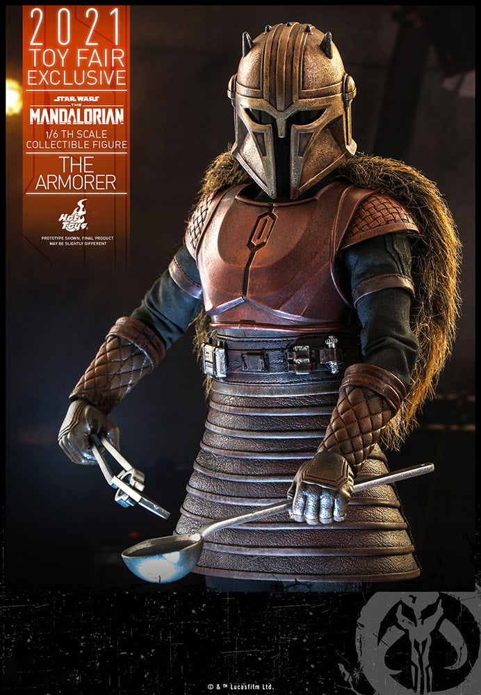 Hot Toys Star Wars - The Armorer - Mandalorian - 1:6 Scale Toy Fair Exclusive Set - TMS044 2