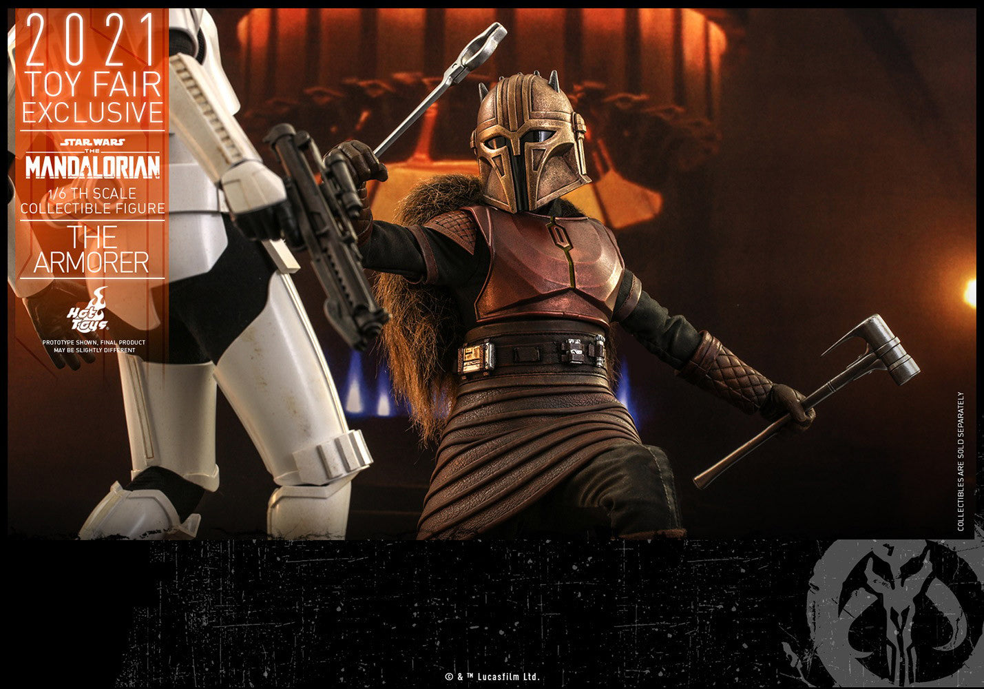 Hot Toys Star Wars - The Armorer - Mandalorian - 1:6 Scale Toy Fair Exclusive Set - TMS044 2