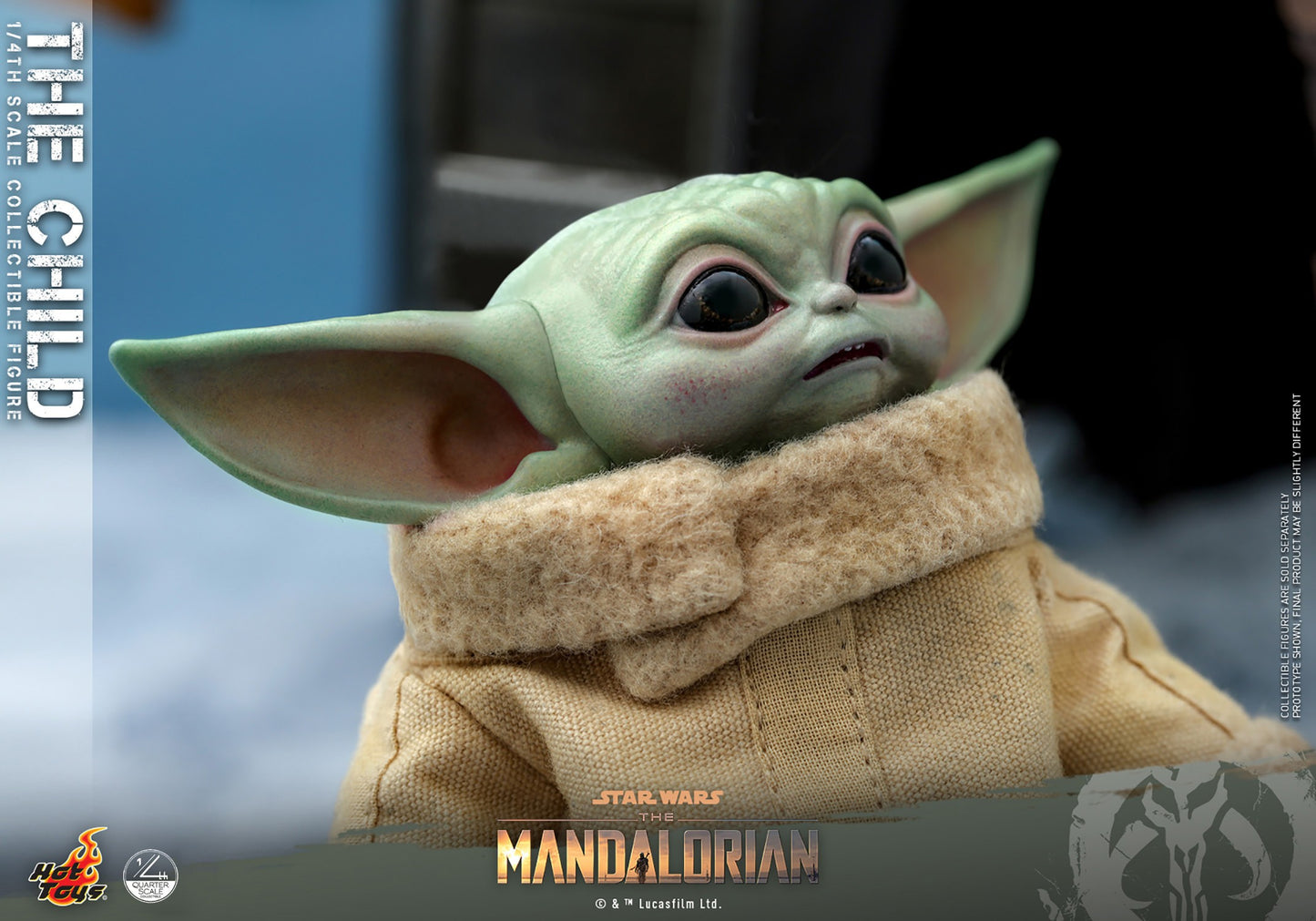 Hot Toys - Grogu - Star Wars - The Mandalorian - QS018 - 1:4 Scale Action Figure Set