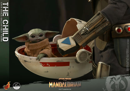 Hot Toys - Grogu - Star Wars - The Mandalorian - QS018 - 1:4 Scale Action Figure Set