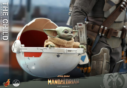 Hot Toys - Grogu - Star Wars - The Mandalorian - QS018 - 1:4 Scale Action Figure Set