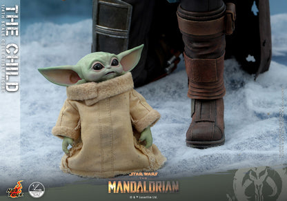 Hot Toys - Grogu - Star Wars - The Mandalorian - QS018 - 1:4 Scale Action Figure Set