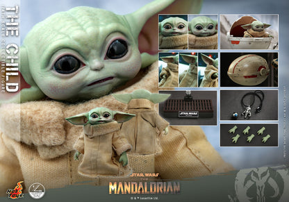 Hot Toys - Grogu - Star Wars - The Mandalorian - QS018 - 1:4 Scale Action Figure Set