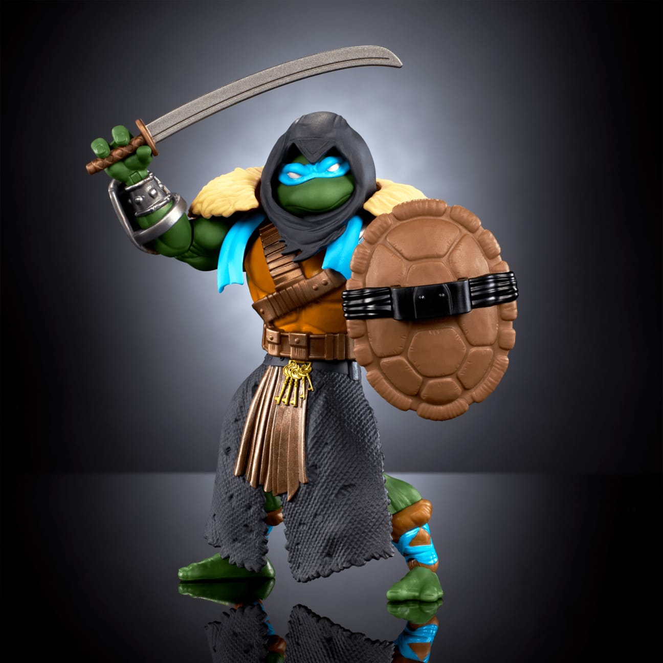 MOTU x TMNT: Turtles of Grayskull Stealth Leonardo Action Figure