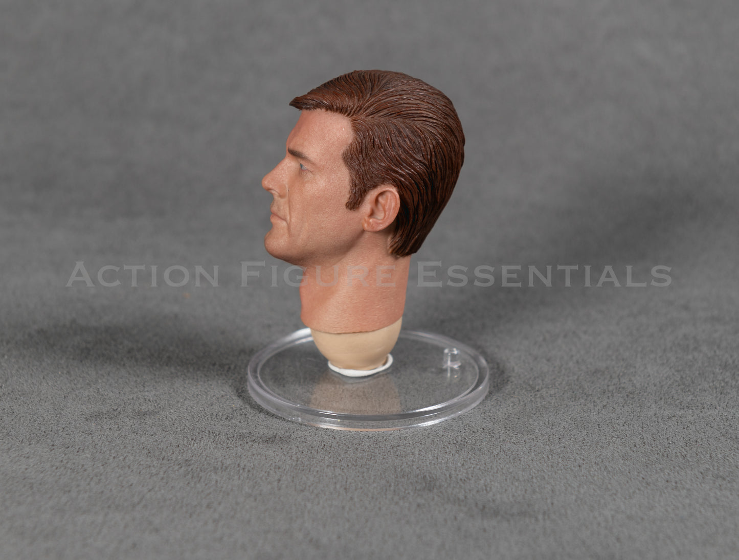 James Bond Head Sculpt Custom Roger Moore 007 1/6 Hot Toys Scale