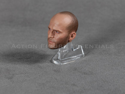 Jason Statham Head Sculpt Custom 12" 1/6 Hot Toys Scale