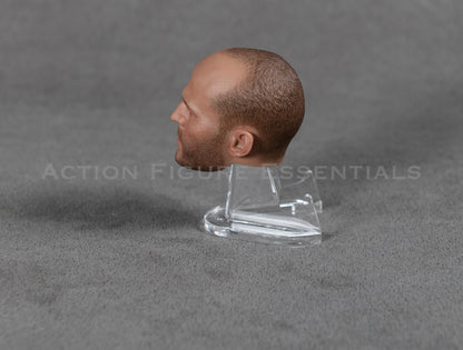 Jason Statham Head Sculpt Custom 12" 1/6 Hot Toys Scale